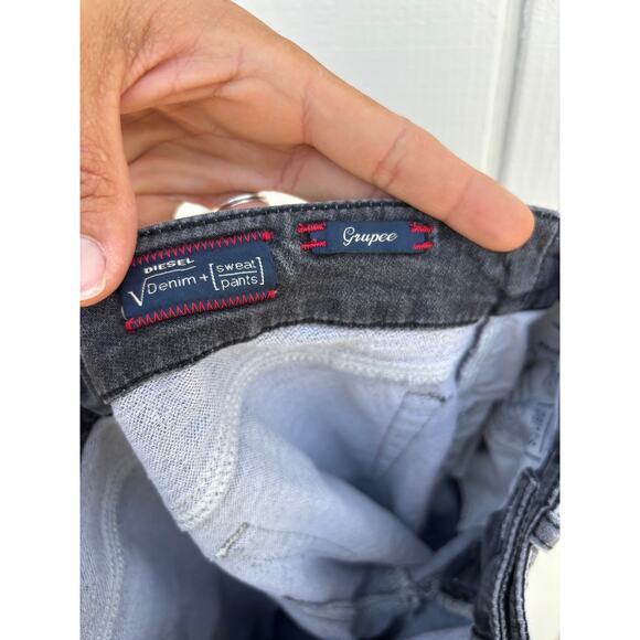 Diesel Black‎ Skinny Jeans, Grupee, Cotton & Elastic, Size 25 long - Picture 5 of 7